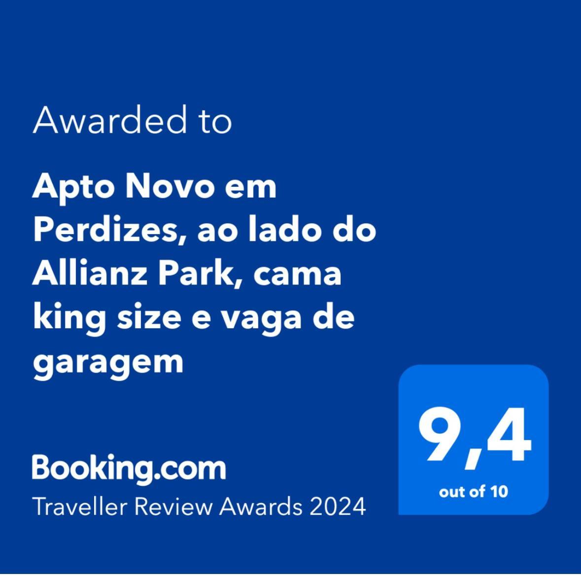 Apto Novo E Confortavel Em Perdizes, Ao Lado Do Allianz Park, Cama King Size ساو باولو المظهر الخارجي الصورة